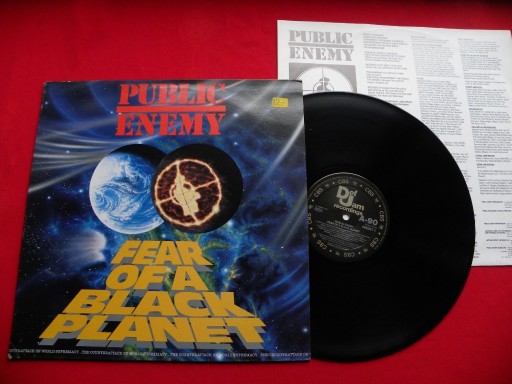 Zdjęcie oferty: PUBLIC ENEMY fear of the black planet LP Def Jam 1990 NM