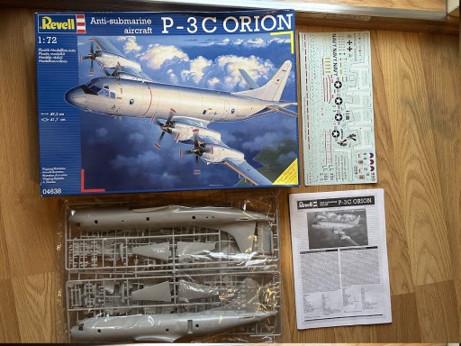 Zdjęcie oferty: P-3C Orion Anti-submarine aircraft Revell 04638   1:72
