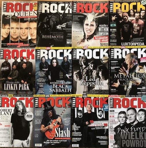 Zdjęcie oferty: TERAZ ROCK nr 1-12 /2014 rok