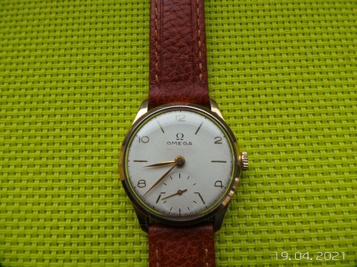 Zdjęcie oferty: złoty zegarek omega 14k