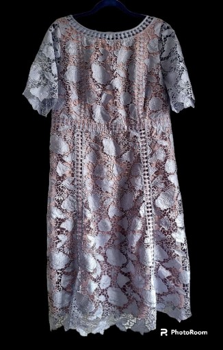 Zdjęcie oferty: Monsoon sukienka gipiura koronka na święta 46 xxxl