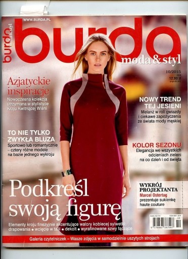 Zdjęcie oferty: Burda. Moda & styl 10/2015