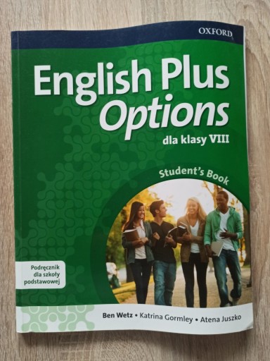 Zdjęcie oferty: English Plus Options 8 Podręcznik