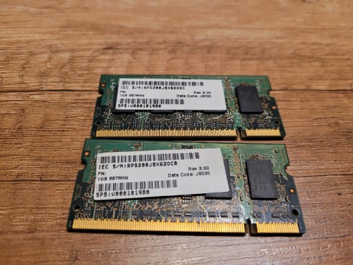 Zdjęcie oferty: Pamięć RAM 1GB DDR2 HYNIX HYMP112S64CP6-y5 AB