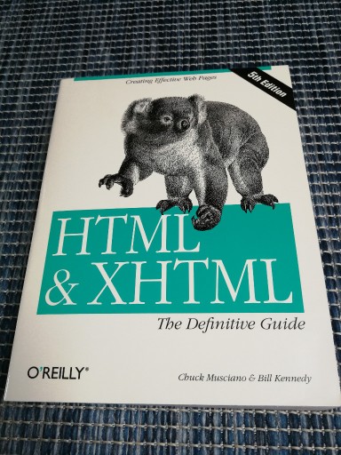 Zdjęcie oferty: HTML & XHTML