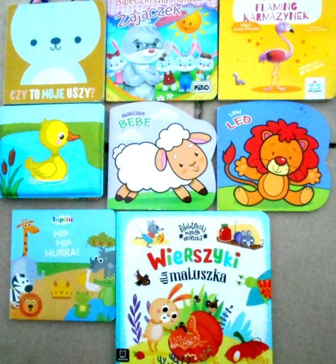 Zdjęcie oferty: Książecki dla dzieci , oprawy twarde, kartonowe, 20 egzemplarzy