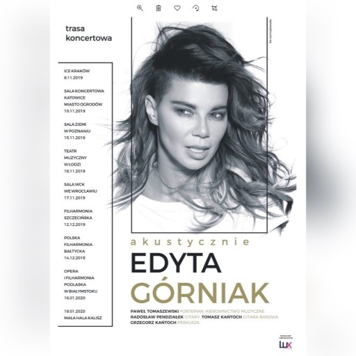 Zdjęcie oferty: Bilety Edyta Górniak Akustycznie - Szczecin 12 gru