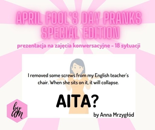 Zdjęcie oferty: AITA? April Fool's Day pranks special edition