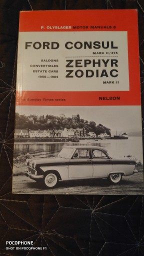 Zdjęcie oferty: OLYSLAGER(HAYNES)->FORD CONSUL MKII 1956-1962 SZ-N