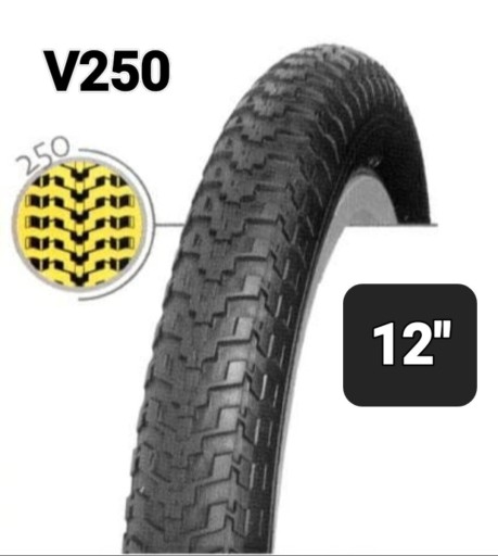 Zdjęcie oferty: Vee Rubber opona do wózka 12" x 2 1/2 x 2 1/4 V250