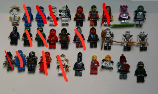 Zdjęcie oferty: Lego figurki Ninjago oryginalne