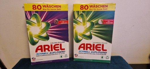 Zdjęcie oferty: Proszek Ariel Color i Universal