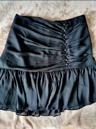 Zdjęcie oferty: Spódnica czarna z marszczeniami r. L Forever new