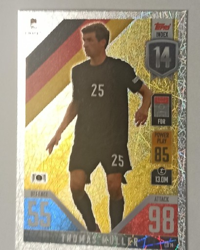 Zdjęcie oferty: TOPPS ROAD TO UEFA NATIONS LEAGUE 101 MULLER CD14