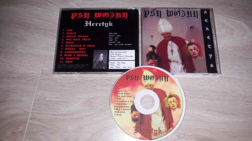 Zdjęcie oferty: Psy Wojny - Heretyk CDr stan bdb punk unikat armia xenna karcer moskwa ddt