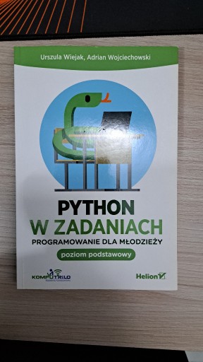Zdjęcie oferty: PYTHON W ZADANIACH POZIOM PODSTAWOWY HELION