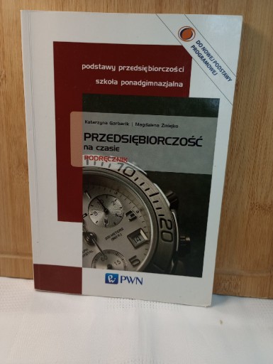 Zdjęcie oferty: Przedsiębiorczość na czasie. Podręcznik