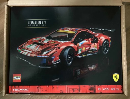 Zdjęcie oferty: LEGO Technic 42125 - Ferrari 488 GTE AF Corse 