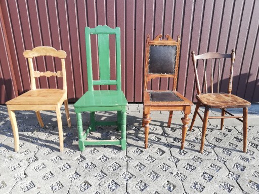 Zdjęcie oferty: stare krzesło krzesła vintage różne style 100 szt