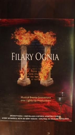 Zdjęcie oferty: Filary Ognia - musical - DVD