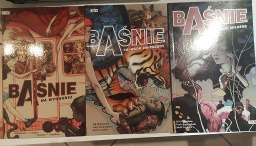 Zdjęcie oferty: Baśnie/Fables tom 1,2,3.