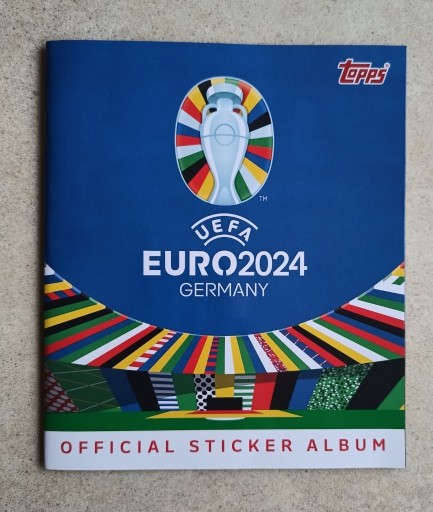 Zdjęcie oferty: Topps Album na naklejki EURO 2024 Germany 2024