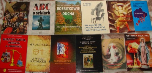 Zdjęcie oferty: Sekty, religie, wyznania, satanizm itp. - książki