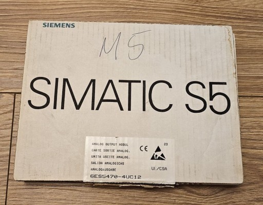 Zdjęcie oferty: Moduł wyjść analogowych SIEMENS SIMATIC S5 6ES5 470 4UC12