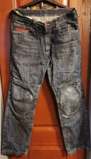 Zdjęcie oferty: # OKAZJA Spodnie JEANS Motocyklowe MoTTOWEAR Roz.M