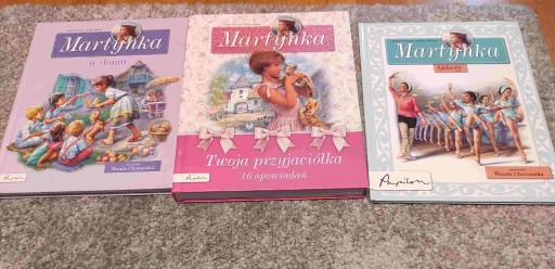 Zdjęcie oferty: Martynka - 3 książki (stan bdb i bdb-)