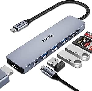 Zdjęcie oferty: BENFEI Hub USB C 7 w 1 Multiport adapter 