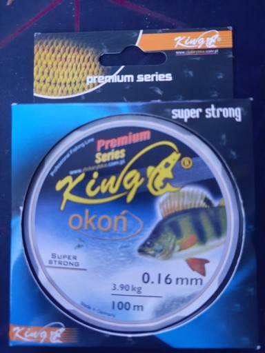 Zdjęcie oferty: Żyłka wędkarska King  0.16mm 100m 