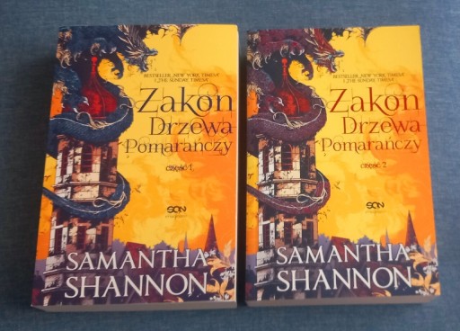 Zdjęcie oferty: Samantha Shannon Zakon Drzewa Pomarańczy tom 1-2