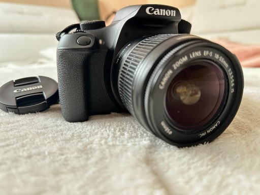 Zdjęcie oferty: CANON 1300D + obiektyw+ plecak gratis