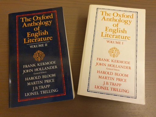 Zdjęcie oferty: The Oxford Anthology of English Literature v. I-II
