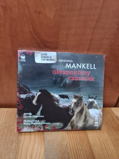 Zdjęcie oferty: Niespokojny człowiek Henning Mankell płyty CD mp3