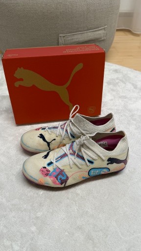 Zdjęcie oferty: Puma korki Buty do piłki nożnej 37 future 7 match vol. UP fg/ag  Biały