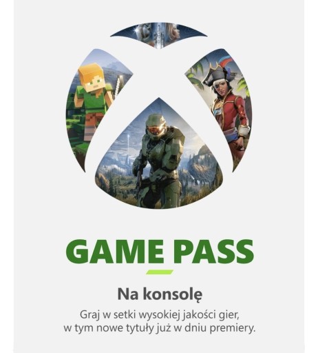 Zdjęcie oferty: Xbox Game Pass 1 Miesiąc (Stare oraz Nowe Konta)