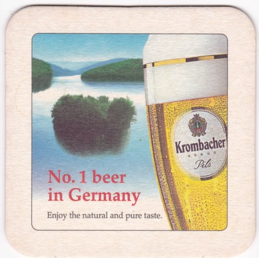 Zdjęcie oferty: Niemcy - Krombacher Brauerei Kreuztal 09