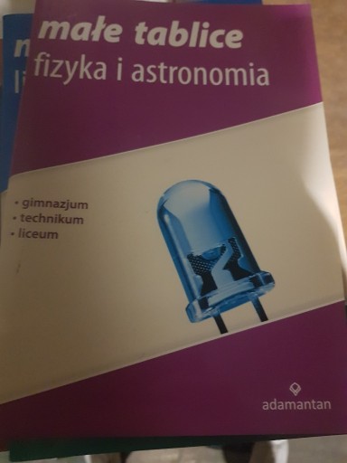 Zdjęcie oferty: Małe tablice , fizyka i astronomia