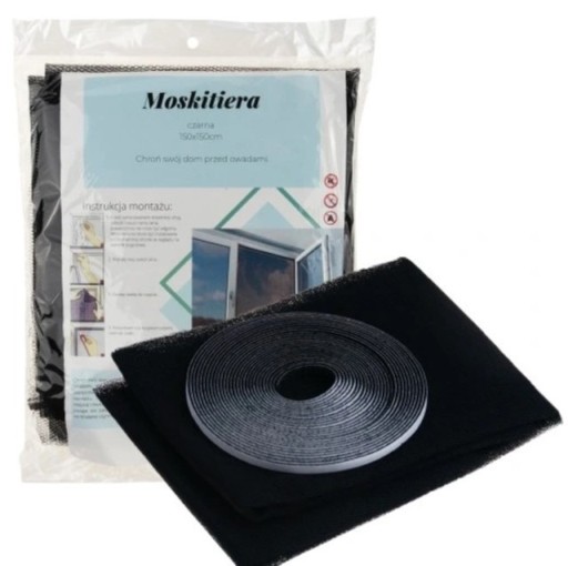 Zdjęcie oferty: Moskitiera do okna 150 cm x 150