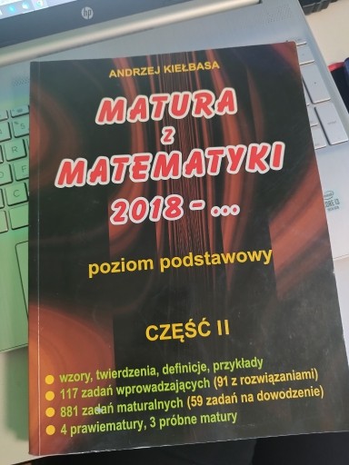 Zdjęcie oferty: Matura z matematyki 2018
