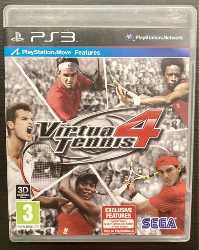 Zdjęcie oferty: Virtua Tennis 4 PS3