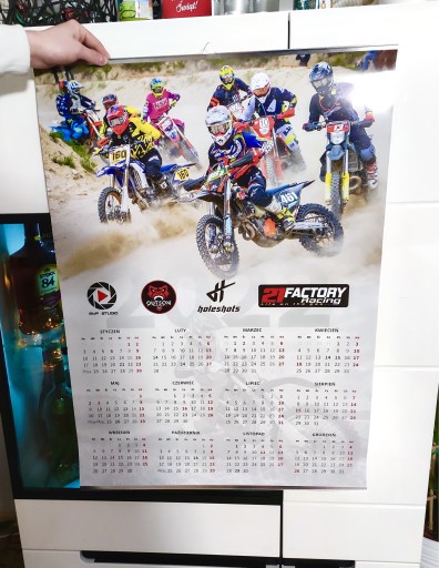 Zdjęcie oferty: Kalendarz Enduro Motocross na rok 2022 