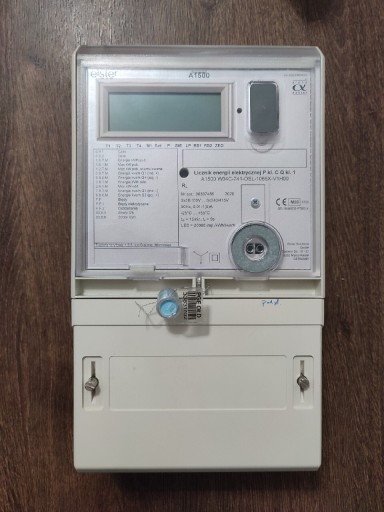 Zdjęcie oferty: Licznik energii elektrycznej Elster A1500