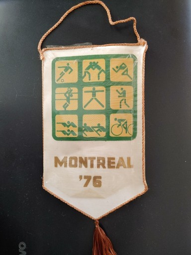 Zdjęcie oferty: Proporczyk Polski Komitet Olimpijski Montreal 1976