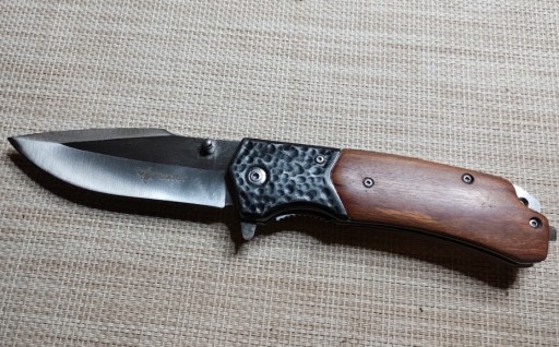 Zdjęcie oferty: scyzoryk nóż składany 21,5cm MYŚLIWSKI taktyczny
