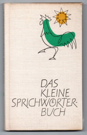 Zdjęcie oferty: Das kleine Sprichwoerterbuch Hegemann Otto