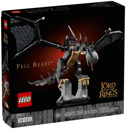 Zdjęcie oferty: LEGO 40693 Lord of the Rings Władca pierścieni Skrzydlata bestia