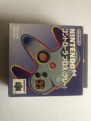 Zdjęcie oferty: Pad kontroler Nintendo 64 w pudełku